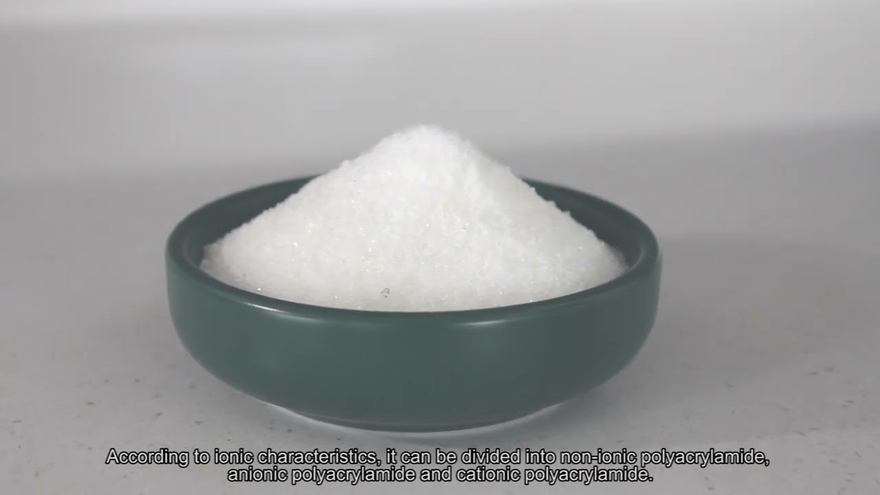 Cationic PAM Chemical Water Treatment Powder Polymer Flocculant