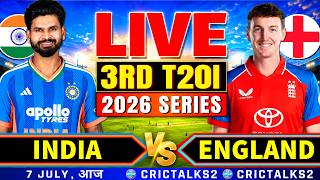 🔴 Live: India vs England, 3rd T20I | 2026 Series | Cricket Match Today Score & Commentary screenshot 3