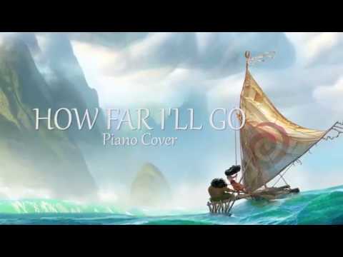 Not Angka How Far I'll Go - Moana Piano Tutorial