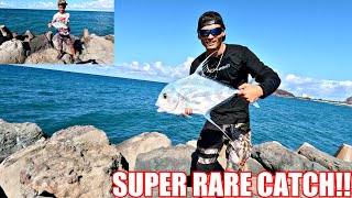 RAREST FISH IN HAWAII| KAGAMI CATCH & RELEASE| WHIPPING HAWAII| HAWAII FISHING|
