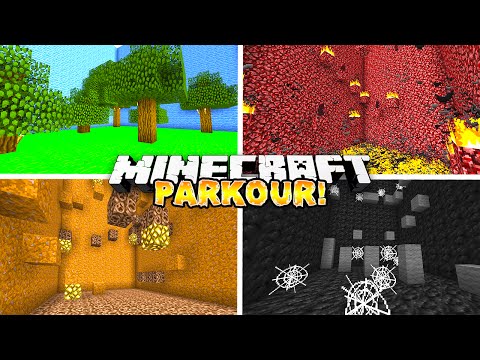 Minecraft - PARKOUR KIDS! (Fast Parkour Fun!) - w/ TBNR 