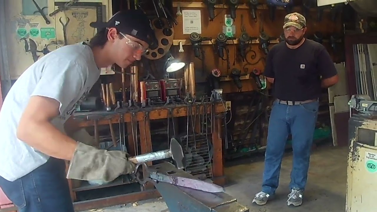 Blacksmith Classes at Wrought Iron Arts Tampa Bay, Florida