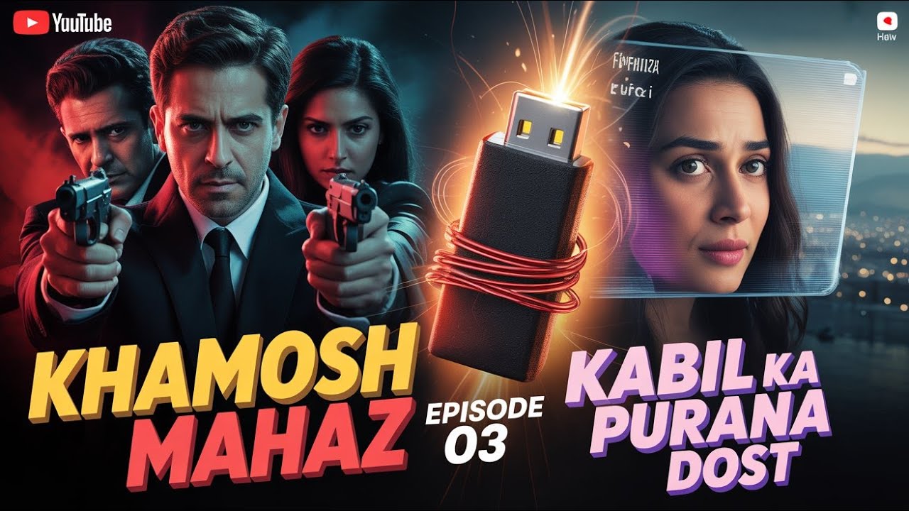 Kabul Ka Purana Dost 😱 | Khamosh Mahaz Episode 03 | Spy Thriller Urdu