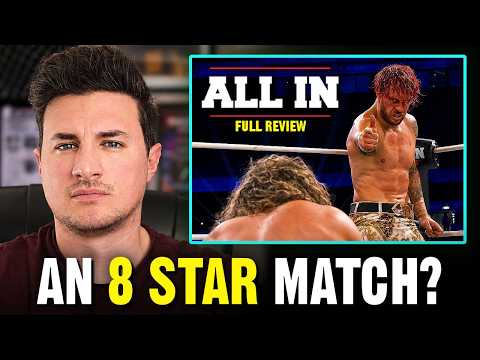 James reviews AEW All In 2026