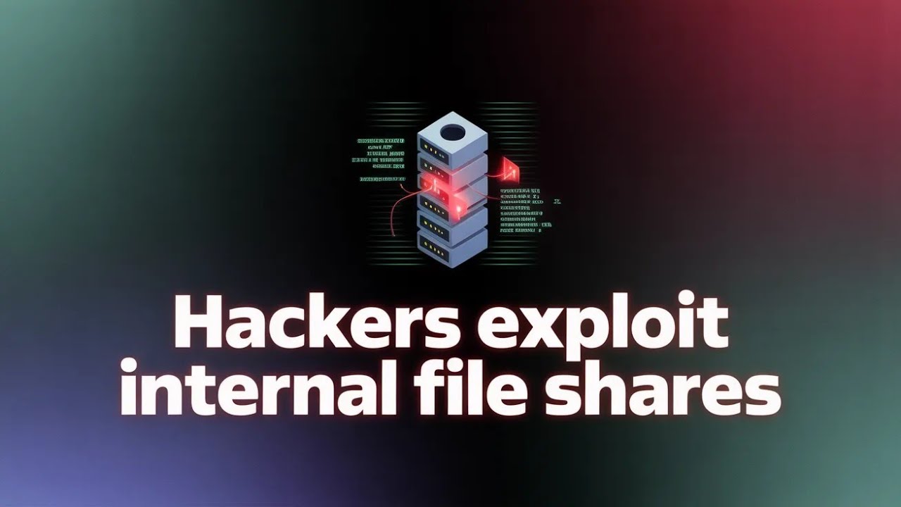 How Hackers Exploit Internal File Shares
