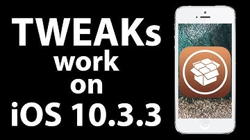 Tweaks work on iOS 10.3.3! - ANIMATED SAMPLEs