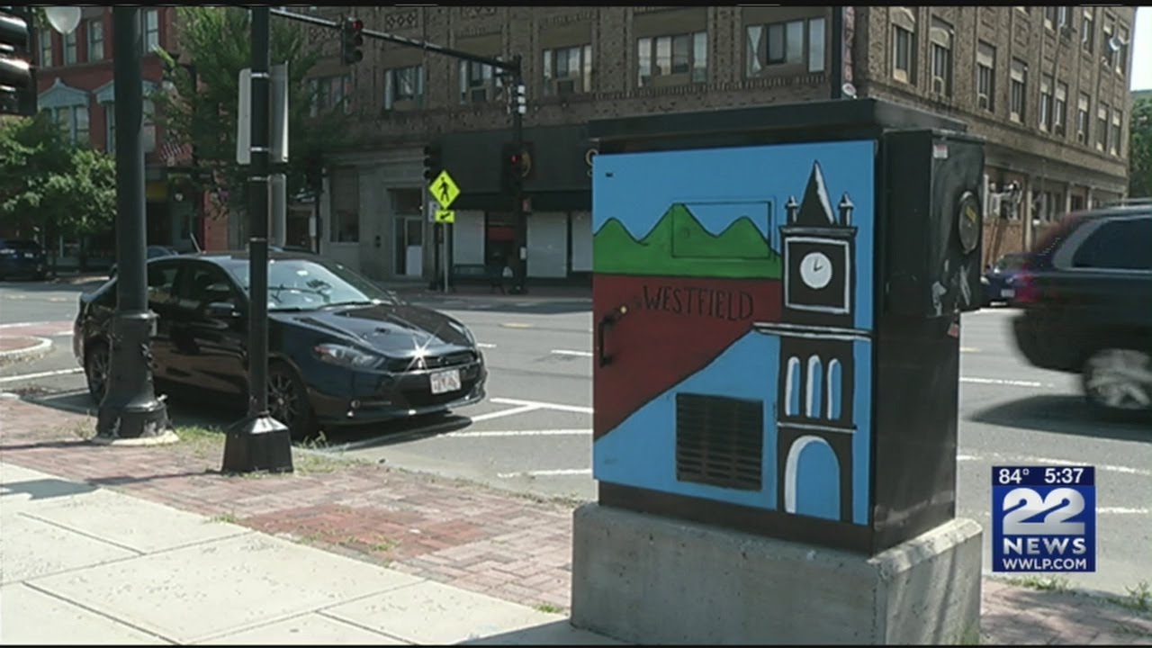 Utility box mural program brings art to downtown Westfield
