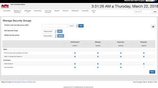 TimeWellScheduled - Changing A Security Setting