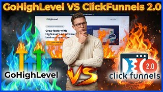 GoHighLevel Vs ClickFunnels 2.0 (2026) Which is the Best Website, Course & Sales Funnel Builder?