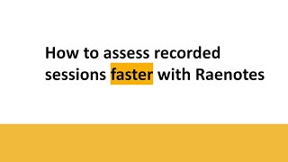 Assessment tool for Mentor Coaches - Demo screenshot 3
