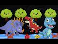 Vivid Valley: The Land of Multi-Colored Dinosaurs 🦕🎨| Active Sensory Kids