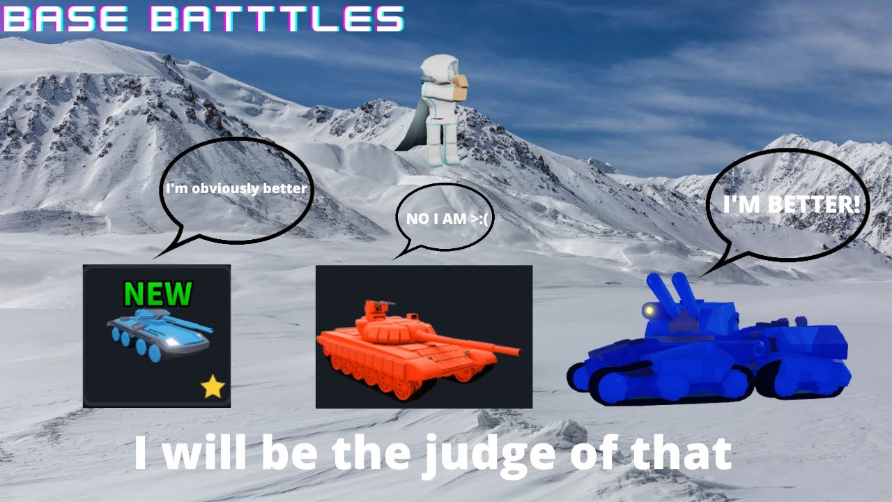 BASE BATTLES T72B3 default tank VS BETHEMOTH TANK VS RAILGUN TANK