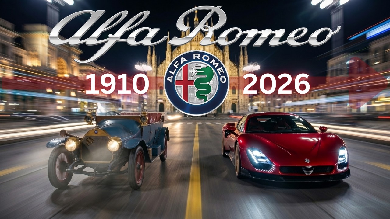 Alfa Romeo Car Evolution (1910-2026) | The Italian