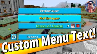 How to Change Menu Text Colors Like a Pro! 🔥 EPIC Minecraft 1.20.5 Trick!