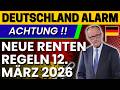 ACHTUNG RENTNER BMAS Bestätigt Wichtige Rentenänderung 2026 DeutscheRente360