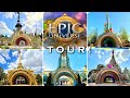 BRAND NEW! Epic Universe Theme Park Tour | A look at ALL 5 Themed Lands!