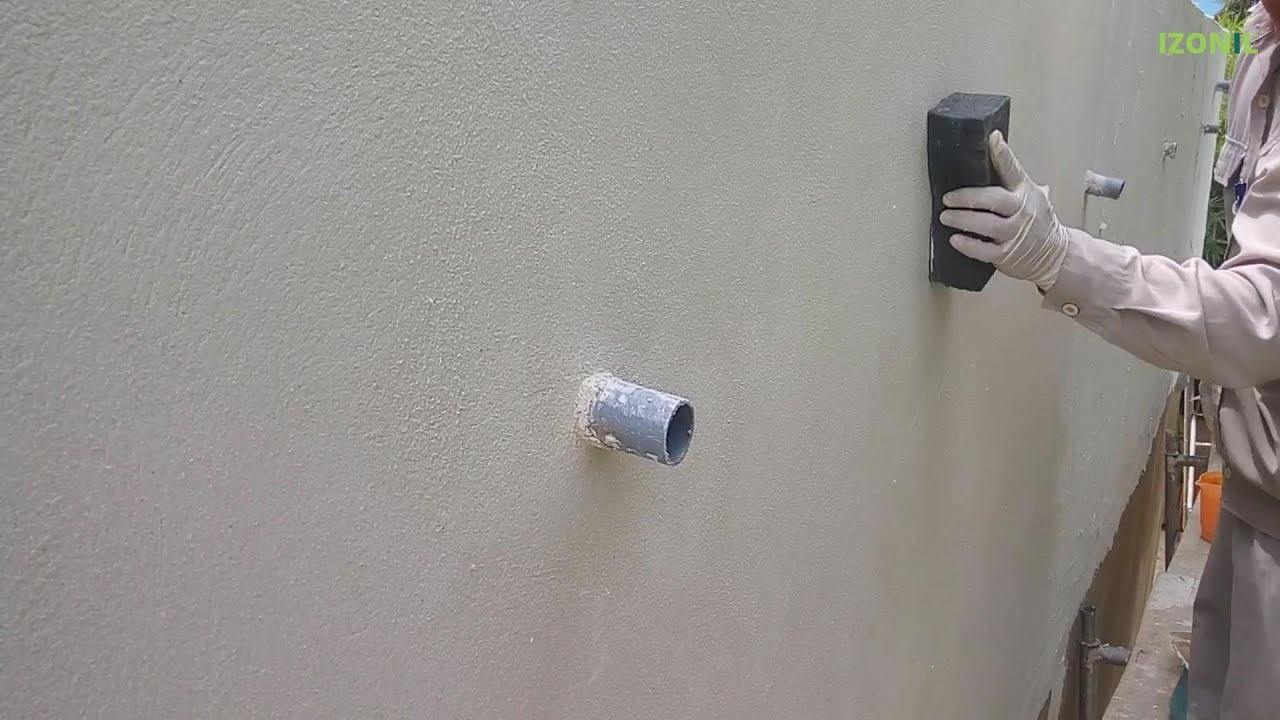 IZONIL WHITE - external wall application