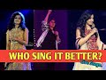 Shreya Ghoshal or Sunidhi Chauhan or Palak Muchal | Lag Ja Gale | Who sing it better🎤 🔥❤️