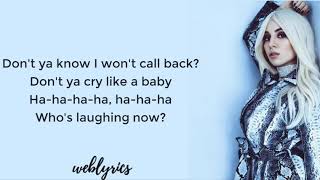 who's laughing now-Ava Max(lyrics)