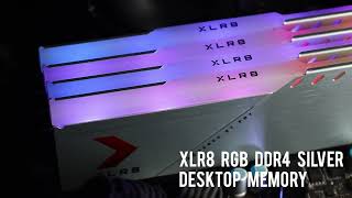 PNY XLR8 SILVER RGB DDR4 PC25600 3200MHz 32GB ( 2x16GB ) MD32GK2D4320016XSRGB