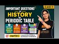 MOST IMPORTANT QUESTIONS| HISTORY| FIND GROUP, PERIOD, BLOCK| 11 CHAPTER 3 | PERIODIC CLASSIFICATION