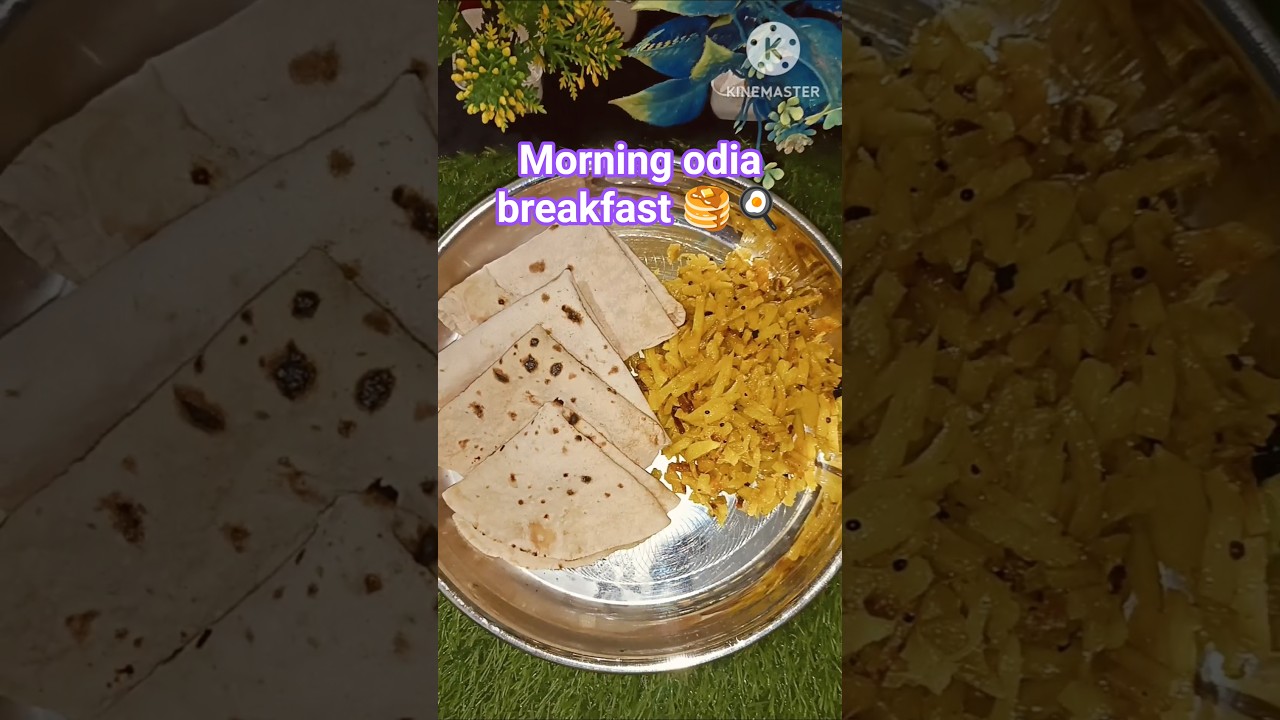 Morning odia breakfast 🥞🍳