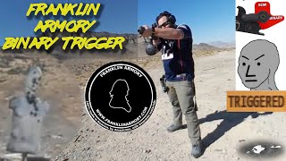 Franklin Armory Binary Trigger Preliminary test part 1!
