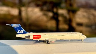 DOUBLE UNBOXING!! 1:400 NG Models SAS MD-87 and CATHAY PACIFIC A350-1000
