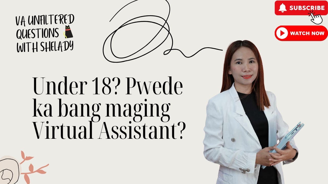 Under 18: Pwede ka bang maging virtual assistant?