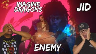 HOW EXPLOSIVE WAS THIS?!?!?! 🤯🔥 | Imagine Dragons x J.I.D - Enemy Reaction