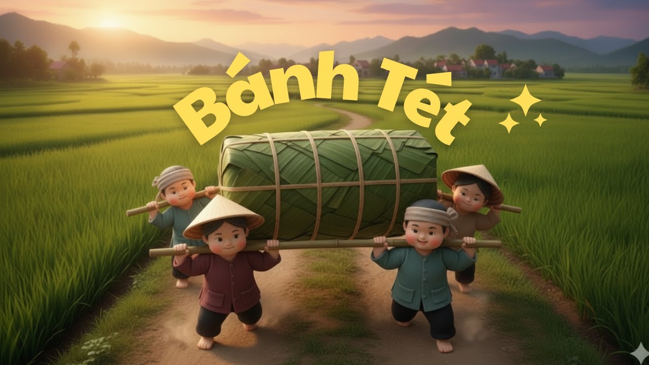 Giant Bánh Tét Cooking by Tiny Vietnamese Farmers | Traditional Village Food