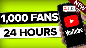 How To Get 1,000 Subscribers on YouTube in 24 Hours (REAL RESULTS)