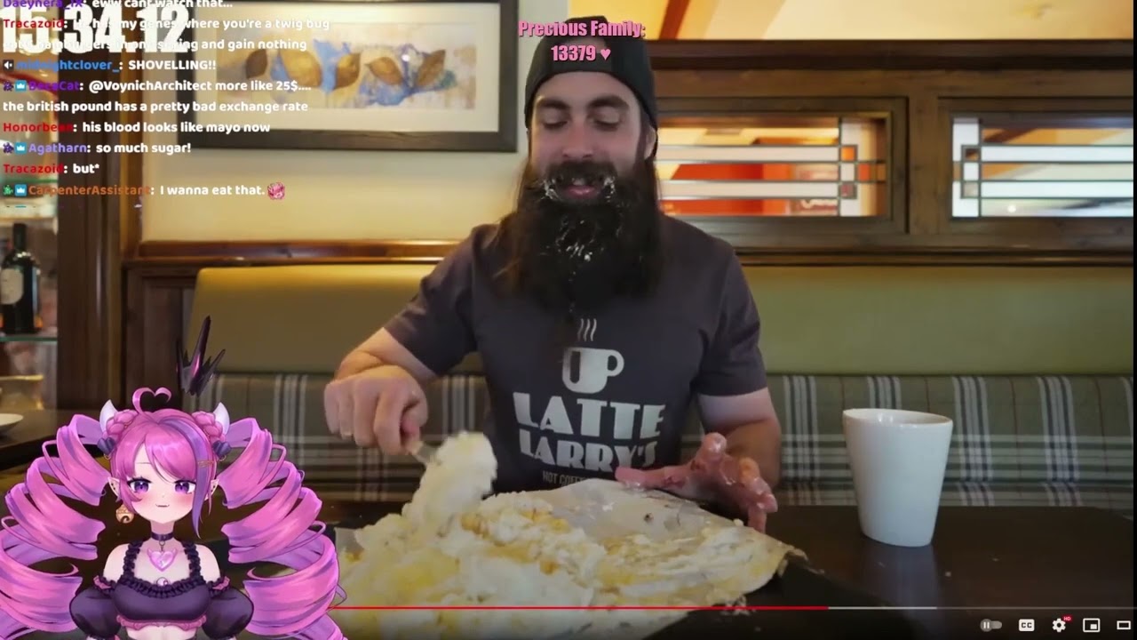 Ironmouse Binges BeardMeatsfood   Channel point video Archive 14