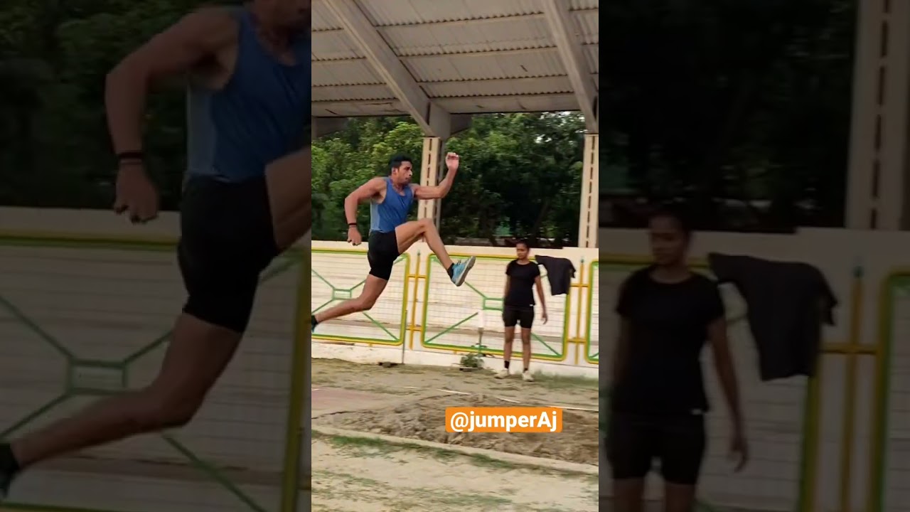 Long jump technique/athletes workout motivation 
