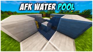 The EASIEST AFK Water Pool in Minecraft Java 26.2 (Tutorial)