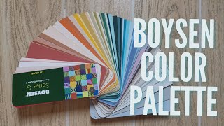 BOYSEN SERIES G COLOR PALETTE | PART 1 - COLOR IDEAS