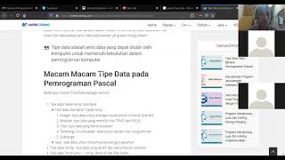 TIPE DATA PASCAL KELAS X PEMROGRAMAN PASCAL