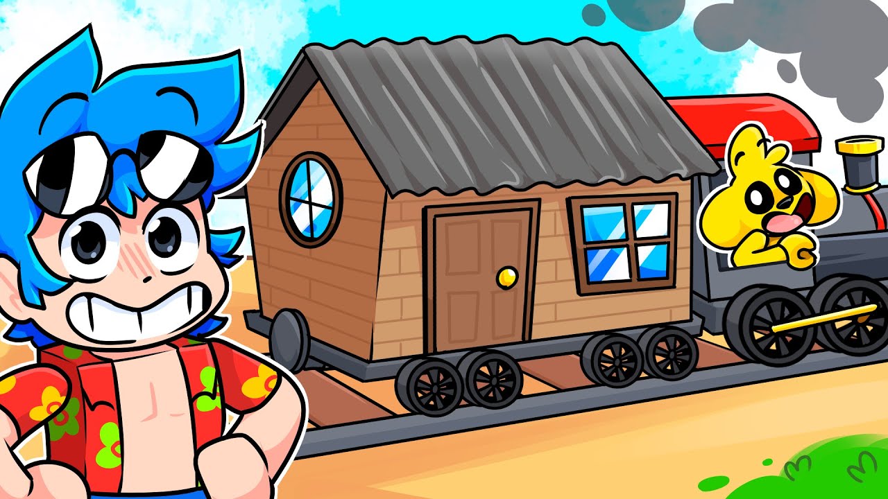 ¡CONSTRUIMOS una CASA en el TREN de DEAD RAILS! 🚂🔥 ROBLOX