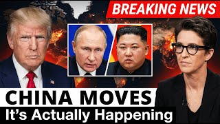 Intelligence Sources LEAK Why China's Military Move Changes Everything || Rachel Maddow