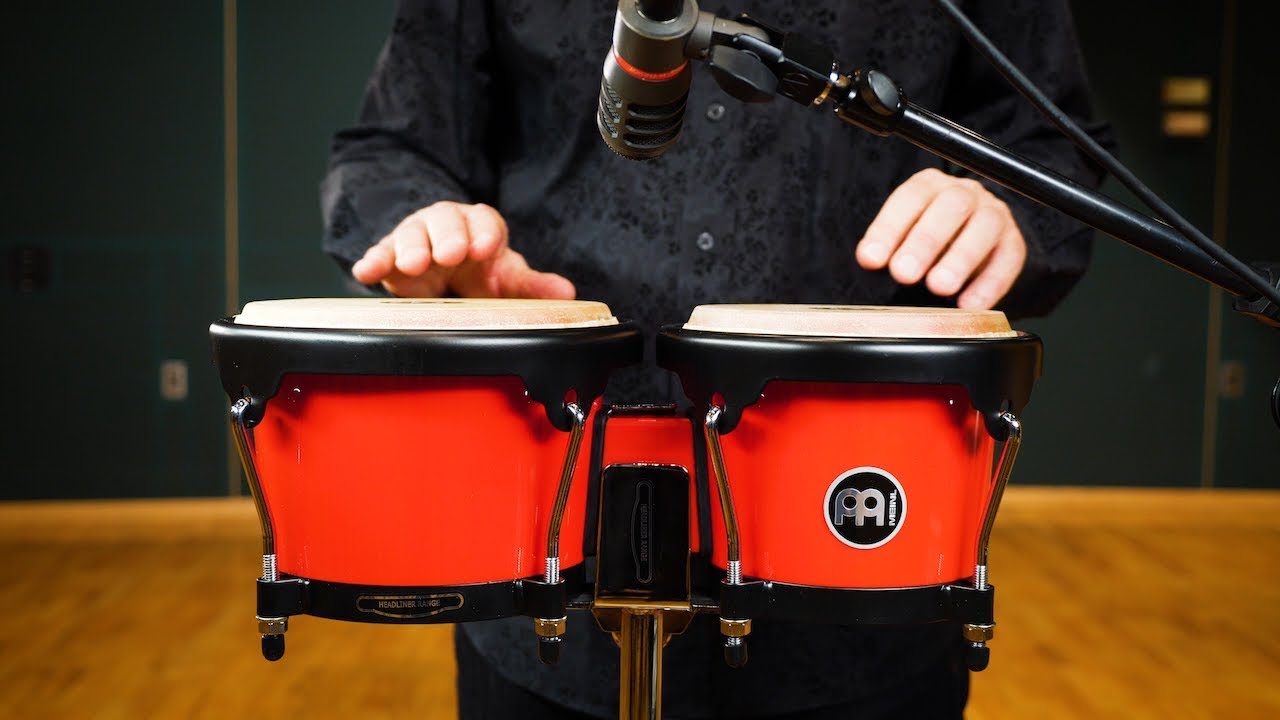 Journey Series ABS Bongos - Red - HB50R - YouTube