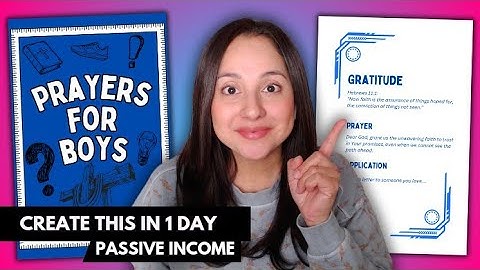 How to Create a Prayer Journal for Kids in Canva | Easy Step-by-Step Tutorial