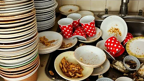 No Talking Dishwashing ASMR – Relaxing Water & Sponge Sounds for Sleep