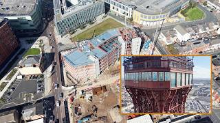 Blackpools Multi University Site Update by Drone 🏗️✈️