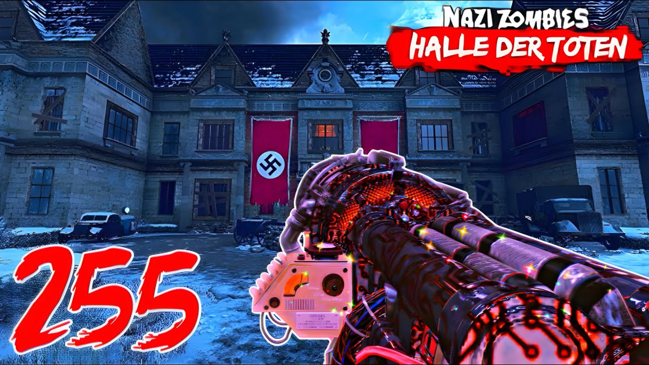 Black Ops 3 Halle Der Toten Round 186-217 Black Screen Start... Attempt Round 255 Flawless