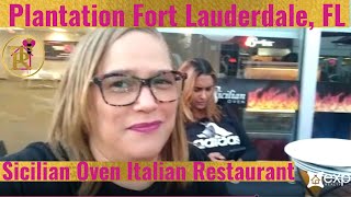 Sicilian Oven Italian Restaurant in Plantation Fort Lauderdale