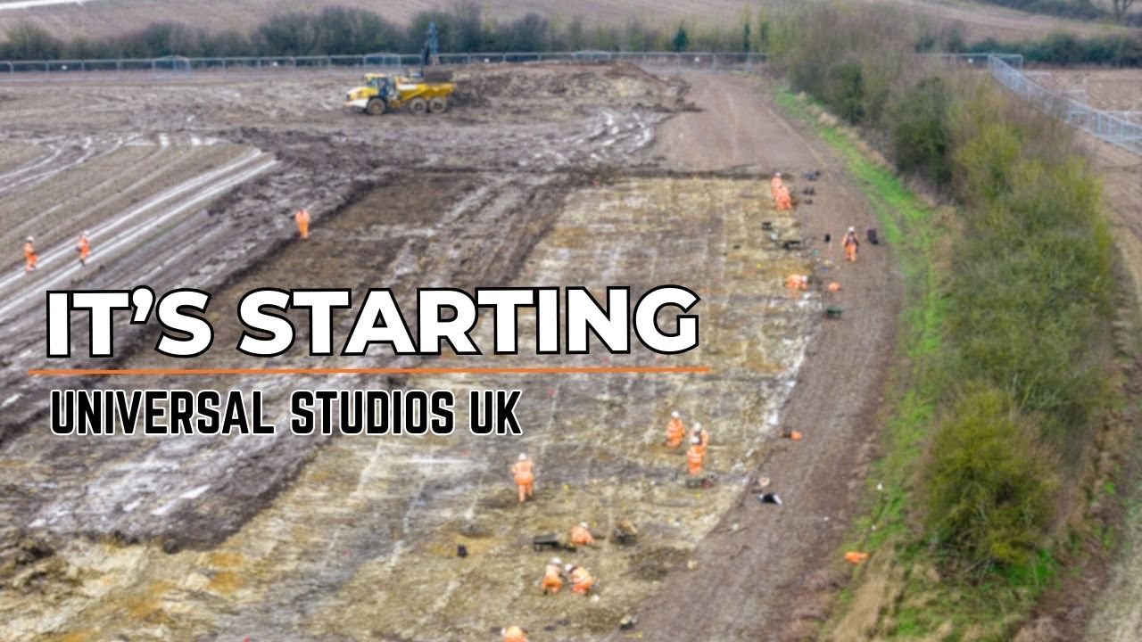 В центральной зоне Universal Studios UK начинается нечто грандиозное… | Обновление Universal Stud...