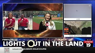 Solar Eclipse at Guardians' Opening Day: Austin Controllis