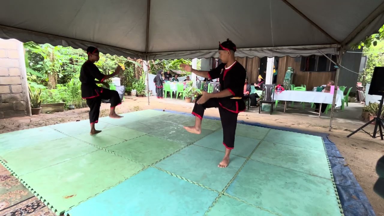 persembahan seni silat sekebun (bukit panau)