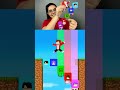 HG REACT JJ Wants to Cross the Bridge with Numberblocks and Poppy Playtime 5 - Maizen Animation