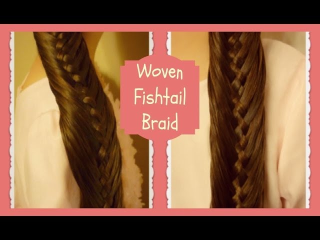 Easy hairstyle for long hair. Mermaid fishtail Braid - YouTube